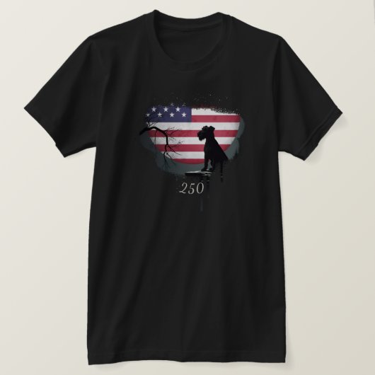 Amerikaanse Watchdog - Ierse Terrier T-shirt (Design voorkant)
