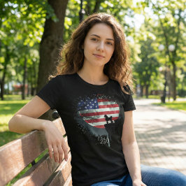 Amerikaanse Watchdog - Poodle T-Shirt