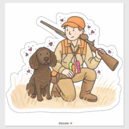 Amerikaanse Water Spaniel Auto Sticker