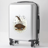 Amerikaanse Water Spaniel Auto Sticker (Koffer)