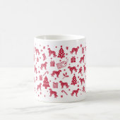 Amerikaanse Water Spaniel Christmas Design Koffiemok (Center)