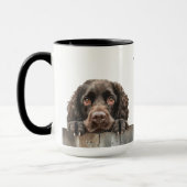 Amerikaanse Water Spaniel Dog Mok (Links)