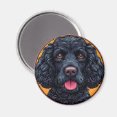 Amerikaanse Water Spaniel hond Magneet (Voorkant / Achterkant)