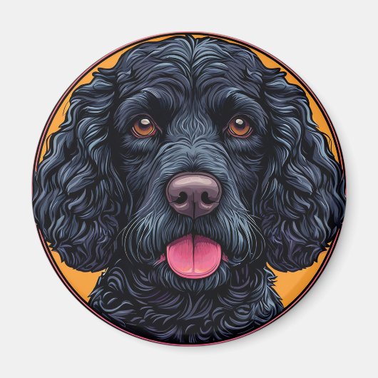 Amerikaanse Water Spaniel hond Magneet (Voorkant)