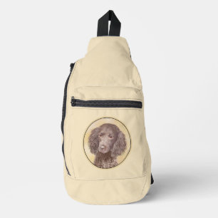 Amerikaanse Water Spaniel Schilderen Originele Hon Sling Bag