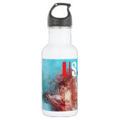 Amerikaanse waterfles (Voorkant)