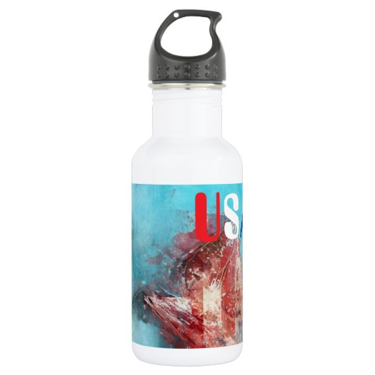 Amerikaanse waterfles (Voorkant)