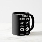 Amerikaanse waterspaniel dingen besparen geld mok (Voorkant rechts)