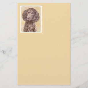 Amerikaanse waterspaniel schilderen - Oorspronkeli Briefpapier