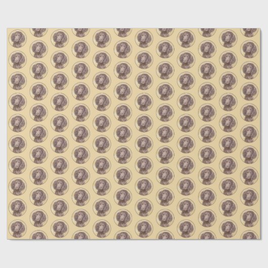 Amerikaanse waterspaniel schilderen - Oorspronkeli Cadeaupapier (Vlak)