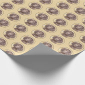 Amerikaanse waterspaniel schilderen - Oorspronkeli Cadeaupapier (Hoek)