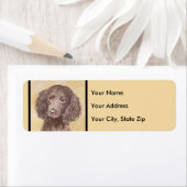 Amerikaanse waterspaniel schilderen - Oorspronkeli Etiket (Insitu)