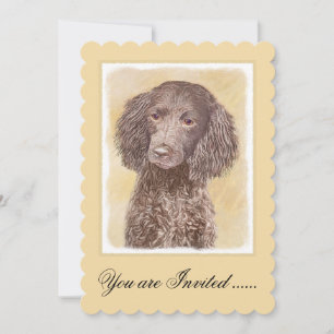 Amerikaanse waterspaniel schilderen - Oorspronkeli Kaart