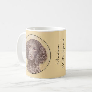 Amerikaanse waterspaniel schilderen - Oorspronkeli Koffiemok