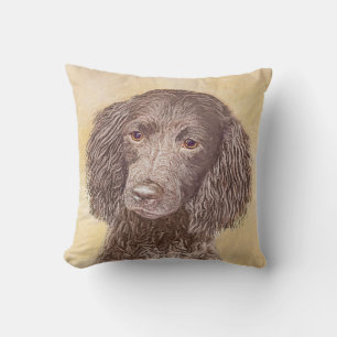 Amerikaanse waterspaniel schilderen - Oorspronkeli Kussen