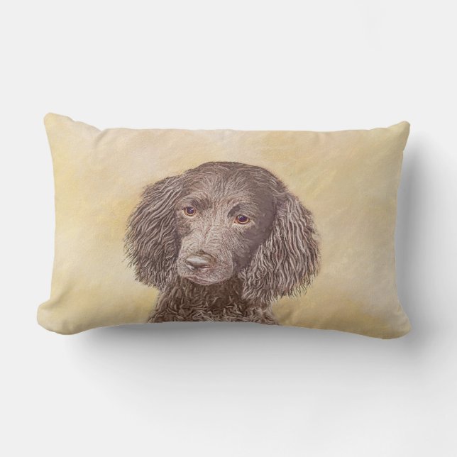 Amerikaanse waterspaniel schilderen - Oorspronkeli Kussen (Voorkant)