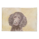 Amerikaanse waterspaniel schilderen - Oorspronkeli Kussensloop (Achterkant)