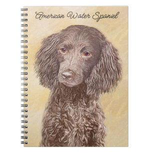 Amerikaanse waterspaniel schilderen - Oorspronkeli Notitieboek