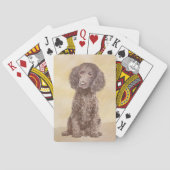 Amerikaanse waterspaniel schilderen - Oorspronkeli Pokerkaarten (Achterkant)
