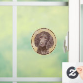 Amerikaanse waterspaniel schilderen - Oorspronkeli Raamsticker (Huis)