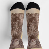 Amerikaanse waterspaniel schilderen - Oorspronkeli Sokken (Top)