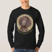 Amerikaanse waterspaniel schilderen - Oorspronkeli T-shirt (Voorkant)
