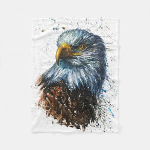Amerikaanse Waterverf Eagle Fleece Deken