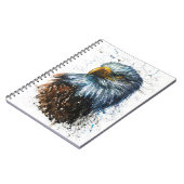 Amerikaanse Waterverf Eagle Notitieboek (Linkerzijde)
