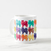 Amerikaanse Waterverf Eskimo Rainbow Koffiemok (Voorkant links)