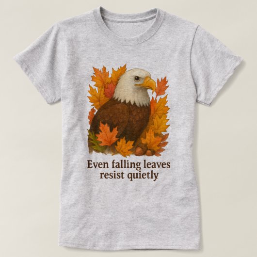 Amerikaanse Weerstand T-shirt (Design voorkant)