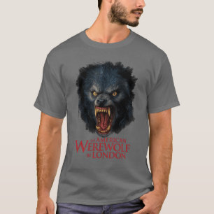 Amerikaanse weerwolf in Londense vrienden T-shirt