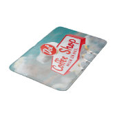 Amerikaanse wegbaan | Koffiesjabloon Badmat (Gekanteld)