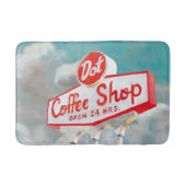 Amerikaanse wegbaan | Koffiesjabloon Badmat (Voorkant)