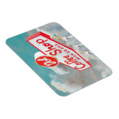 Amerikaanse wegbaan | Koffiesjabloon Magneet (Rechterzijde)