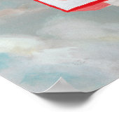 Amerikaanse wegbaan | Koffiesjabloon Poster (Hoek)