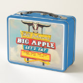 Amerikaanse wegbaan | Restaurantteken (Achterkant)