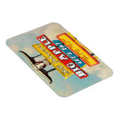 Amerikaanse wegbaan | Restaurantteken Magneet (Rechterzijde)