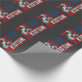 Amerikaanse Welder Proud Husband Cadeaupapier (Hoek)