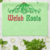 Amerikaanse Welsh Roots Kitchen Towels Theedoek (Gevouwen)