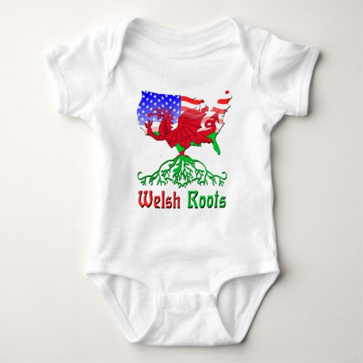 Amerikaanse Welsh Roots Romper (Voorkant)