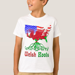 Amerikaanse Welsh Roots T-shirt