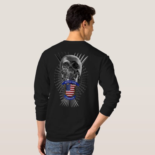 Amerikaanse Wereldoorlog Champions T-shirt (Achterkant volledig)