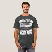 Amerikaanse werknemers in de vakbond t-shirt (Voorkant volledig)