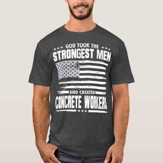 Amerikaanse werknemers in de vakbond t-shirt (Voorkant)
