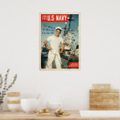 -Amerikaanse werving Poster (Keuken)