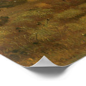 -Amerikaanse West Art, Buffalo Hunt van Wimar Poster (Hoek)