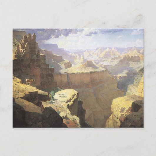  Amerikaanse West Art, Grand Canyon van Leigh Briefkaart (Voorkant)