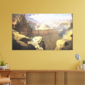  Amerikaanse West Art, Grand Canyon van Leigh Canvas Afdruk (Insitu (Woonkamer))