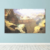  Amerikaanse West Art, Grand Canyon van Leigh Canvas Afdruk (Insitu (Houten vloer))