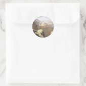  Amerikaanse West Art, Grand Canyon van Leigh Ronde Sticker (Tas)